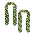 thumbnail image 2 of Xecao St Patrick's Day10 Print Graduation Shawl Stole Honor Stole Adult 72" Academic Commencements, 2 of 7