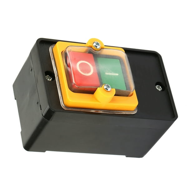 Interruptor De Botón Impermeable Para AC220V/380V 10A Control De Encendido/apagado Equipo Mecánico Maquinaria Textil