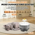 thumbnail image 4 of Nanafrog Cat Water Fountain Automatic Pet Water Dispenser for Multiple Pets,1.5L,Gray, 4 of 7