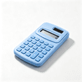 thumbnail image 6 of Basic Handheld Pocket Calculator, 8 Digit LCD Display 4 Function Calculator, Compact Mini Size for Home School Office Scenarios (Purple), 6 of 6