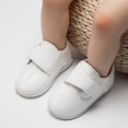 thumbnail image 5 of FAOWME Baby Shoes Summer 0 1 Year Old Baby Shoes Casual British Style Walking Shoes White 18-20 Months, 5 of 6
