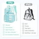 thumbnail image 4 of Mochila Cusangel Clear Light Blue para niñas 40x28x13cm TPU, 4 of 8