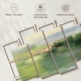 thumbnail image 6 of Elephant Stock Gentle World Wall Art - Horizontal Multi Panel Canvas - Living Room Wall Decor - Abstract Multi Panel - Green And Blue Decor By Julia Purinton - 36" x 22", 6 of 8