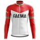 thumbnail image 3 of Maillot de ciclismo retro de varios estilos para hombre, de manga larga, sin forro polar, para ciclismo, París, Roubaix, Brooklyn, Ford, Faema, Molteni, 3 of 5