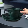 thumbnail image 4 of Fridja Sales Valentine's Day Wedding Gift Face Ceramic Coffee Cup A Cup A Chassis, 4 of 5