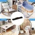 thumbnail image 7 of TOP-MAX 24PCS Chair Leg Floor Protectors Desk Mat Chair Covers Roll Up Wooden Furniture Sliders Office Chair Leg Protectors Reduces Noise (50mm/2.0in), 7 of 7