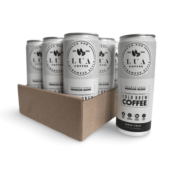 Premium Blend - Cold Brew Coffee - Case of 12