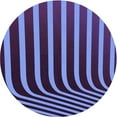 thumbnail image 1 of Ahgly Company Tapis Rond Lavable en Machine Intérieur Transitionnel Violet Foncé, 6 Pieds Rond, 1 of 7
