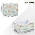 thumbnail image 2 of Foldable Fabric Storage Bin Home Cubes Clothing Organizer Bins Large Collapsible Box Basket for Home Organizer Cute Airplanes, 2 of 8