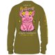 thumbnail image 1 of Camiseta de manga larga Simply Southern Chin Up Buttercup Verde Guacamole Talla Unisex, 1 of 3