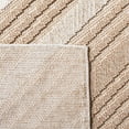 thumbnail image 6 of SAFAVIEH Global Amable Abstract Indoor/Outdoor Area Rug, Beige/Light Beige, 6'7" x 6'7" Round, 6 of 10