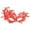 C-Red, variant on BYHONG Carnival Masquerade Women Makeup Dance Face Guard Painted with Gold Powder Multi Cornered Half Face Party Face Guard Red One Size