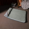 thumbnail image 2 of Cama suave para mascotas, colchoneta lavable para perros y gatos, ideal para cachorros y gatitos. Verde 97x66x45cm, 2 of 8