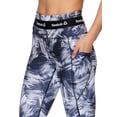 thumbnail image 3 of Reebok Women's Printed Revolve High Rise Capri Legging With 22" Inseam And Side Pockets, 3 of 4