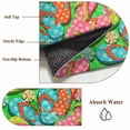 thumbnail image 6 of Watercolor Flip Flop Area Rugs 2.7'x5', Washable Small Throw Rugs for Kitchen Bedroom, Ocean Beach Slippers Summer Indoor Outdoor Rug Non-Slip Low Pile Carpet Runner Reversible Floor Mats, 6 of 8
