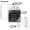 thumbnail image 4 of Ventilador Panasonic FV-0510VSL1 WhisperValue DC 50-80-100 CFM, 4 of 6