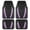 Purple, variant on Road Comforts Car Floor Mats Set, Glitter & Rhinestone Car Mats,All-Weather Automotive Floor Mats,Universal Trim-to-Fit Front & Rear Carpet Mats for Cars, Trucks & SUVs, 4 Piece Pink
