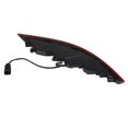thumbnail image 3 of Bumper Reflector Lamp, Rear Bumper Reflector Lamp 95B945726J Waterproof Wear   For Left Hand Drive Vehicle, 3 of 8