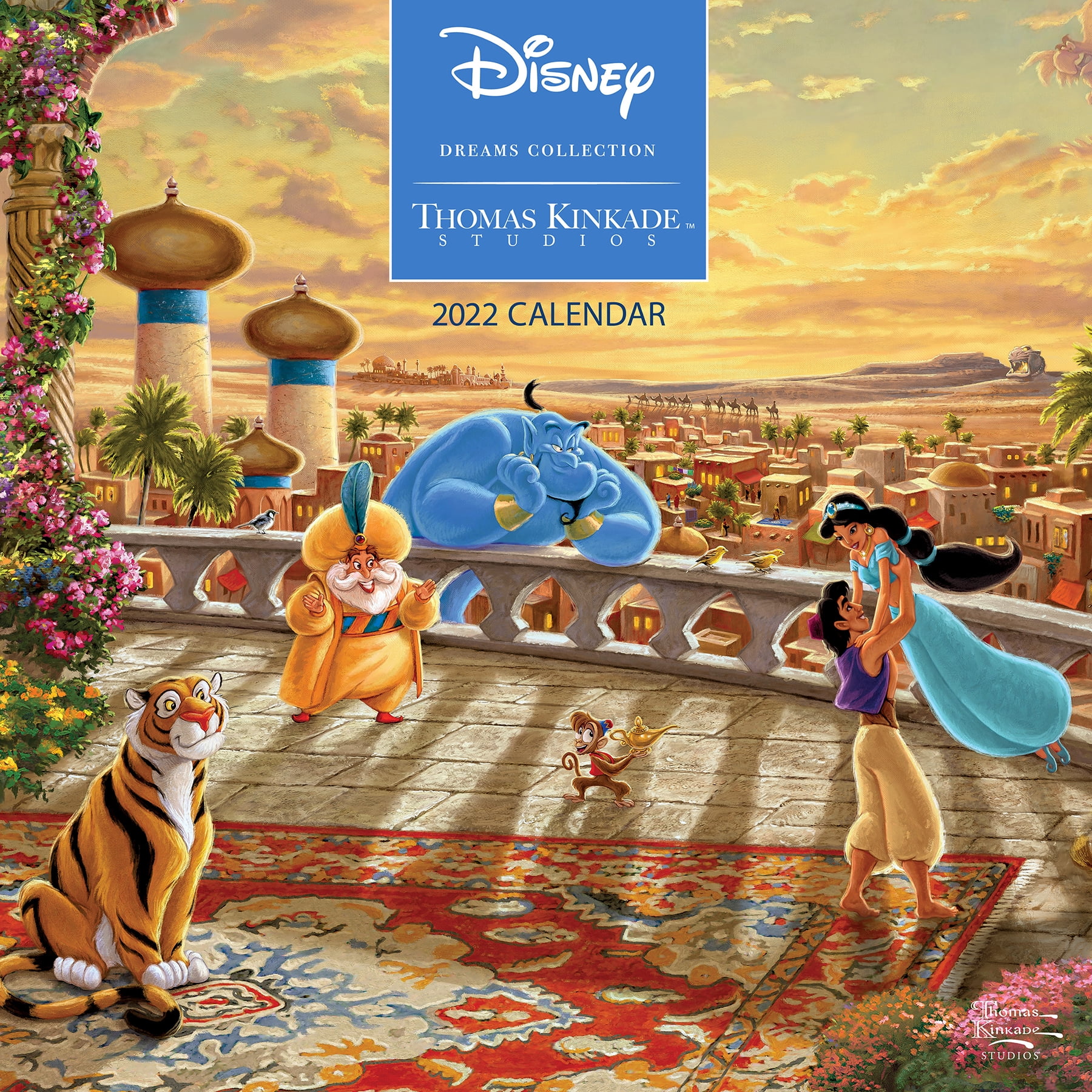 Andrews Mcmeel 2022 Disney Dreams Collection, 12' x 12' Wall Calendar