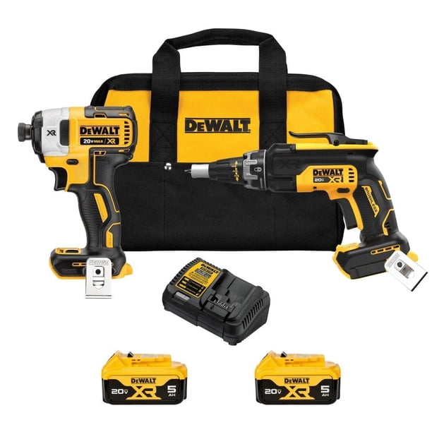 Kit combinado de herramientas eléctricas DEWALT 20V MAX XR