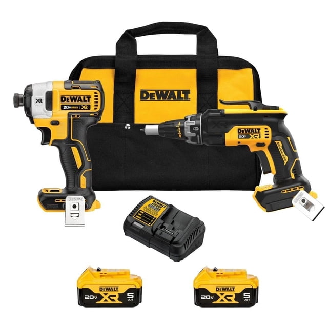 Kit combinado de herramientas eléctricas DEWALT 20V MAX XR