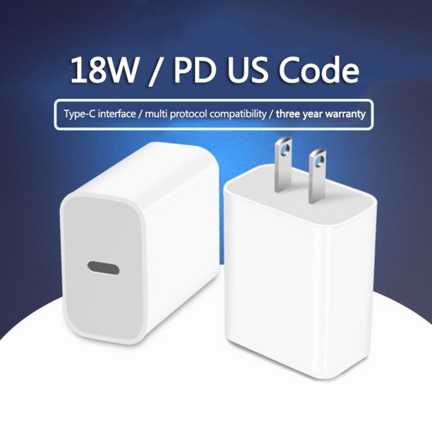 Adarl Pd 18w Qc 3 0 Usb Fast Charger Wall Charger Adapter Plug For Iphone 12 12 Pro Max 12 Mini Walmart Com Walmart Com