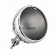 thumbnail image 1 of Motorcycle Universal Bottom Mount 7" Headlight Led Headlamp Light Cover Bucket Housing For Harley Custom Black/chrome, 1 of 4