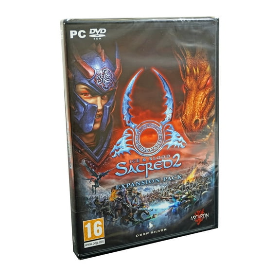 Sacred 2 Ice & Blood Expansion Games UK version- Welcome back to Ancaria (you need UK version of original Sacred to run)