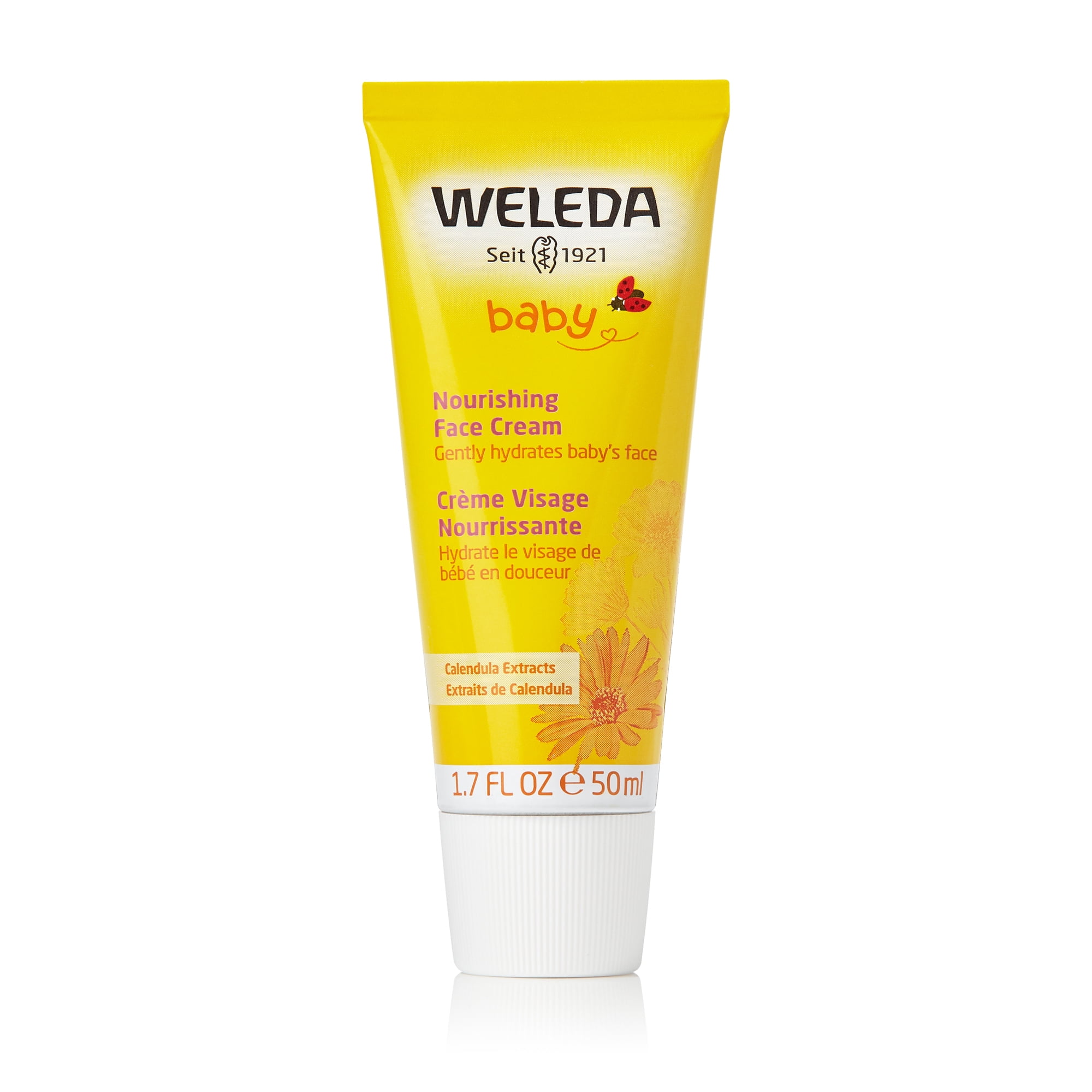 kaping Mondstuk verlangen Weleda Baby Nourishing Face Cream with Calendula Extracts, 1.7 oz. -  Walmart.com
