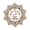 D, variant on WINDLAND Wooden Divination Board Round Flower Shape Hollow Out Pendulum Metaphysical