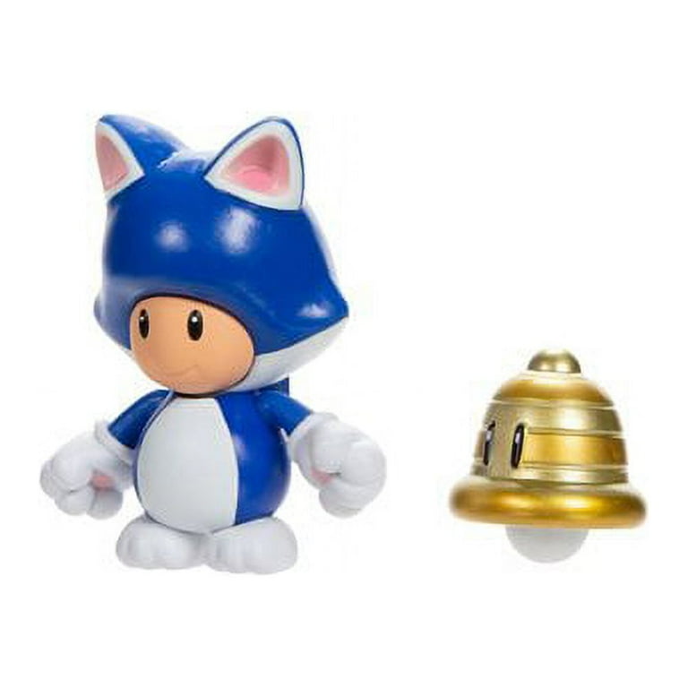 World of Nintendo 4 Cat Toad Figure