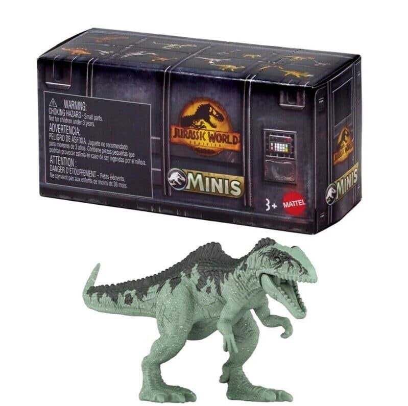 Jurassic World Dominion Minis Surprise Pack Box (Pack of 3)