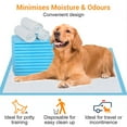 INSMART Extra Absorbent Bulk Puppy Pads for Dogs, Large 18 in x 24 in