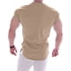 thumbnail image 4 of Camiseta de manga corta para fitness para hombre - Camiseta elástica de secado rápido para gimnasio/correr - Ropa deportiva de poliéster en tallas M-XXXL, 4 of 4