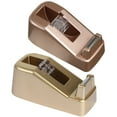 thumbnail image 4 of Miangastore 2Pack Wrapping Tape Dispenser Plastic Gold Family Activities Compact Design, 4 of 8