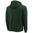 thumbnail image 3 of Men's Colosseum Green Miami Hurricanes Arch & Logo 3.0 Full-Zip Hoodie, 3 of 3