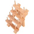 thumbnail image 1 of SPRING Small Spools Nature Wooden Thread Holder Sewing Embroidery Thread Rack And Organizer Storage Shelf Hair Braiding Hanging C, 1 of 7