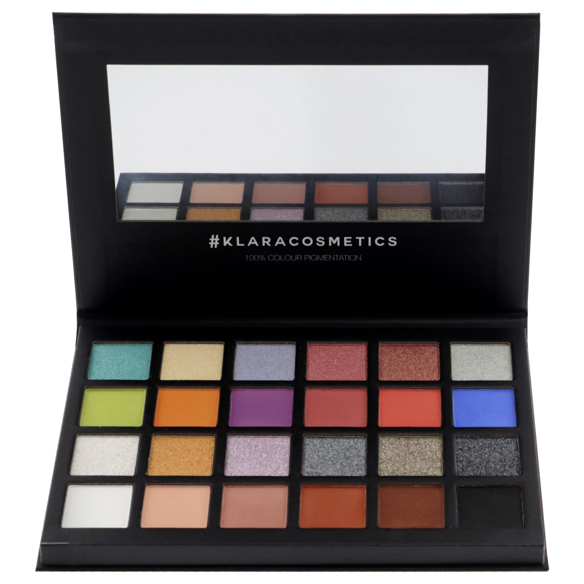Klara 24 Eyeshadow Palette - Malibu , 1.68 oz Eye Shadow