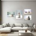 thumbnail image 4 of ZHONGYUTONG Zen Canvas Wall Art Massage Stones Picture Print Spa Painting Spiritual Decor (12"x18"), 4 of 6