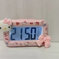 thumbnail image 4 of YOSENING Cute Cartoon Hello Kitty Alarm Clock with Night Light, Mini Desktop Clock for Dormitory and Home QQH624-768, 4 of 4