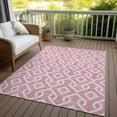 thumbnail image 6 of Addison Rugs Chantille Indoor/Outdoor Transitional Geometric Blush Washable Rectangle Rug, 5' x 7'6", 6 of 6