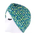 thumbnail image 2 of American Notions 6 Pack Women Turban, Flower Prints Beanie, Chemo Hat, Sleep Cap for Teens, Adults ( Multi-color ), 2 of 5