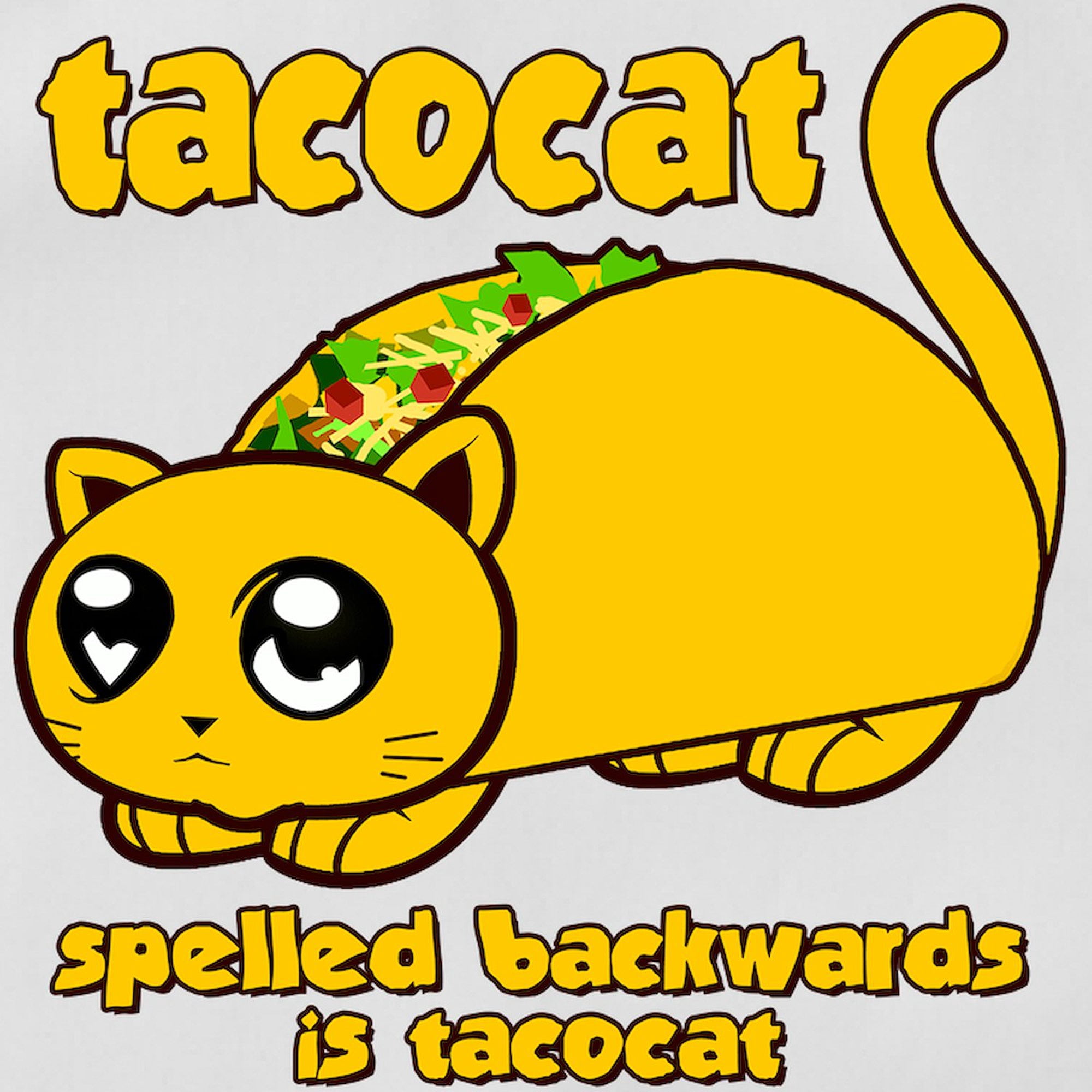 CafePress - Funny! TACOCAT Taco Cat - Kids Apron