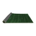 thumbnail image 2 of Ahgly Company Indoor Round Abstract Emerald Green Contemporary Area Rugs, 3' Round, 2 of 4