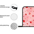 thumbnail image 5 of Mother''s Day Oven Mitts and Pot Holders 4 Pcs Sets for Kitchen, Cooking Gloves Heat Resistant Oven Mitt Gloves Non Slip Potholders for BBQ, Grilling, 5 of 6
