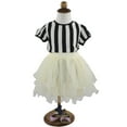 thumbnail image 3 of Styles I Love Kid Girls Black White Stripes Short Sleeve Blouse and Tutu Skirt 2pcs Outfit Summer Party Dresses Set (140/7-8 Years), 3 of 8