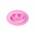 thumbnail image 1 of Bibiroo Silicone Baby/Toddler Divided Bowl, Suction Plate, Placemat, BPA-Free (Pink), 1 of 5