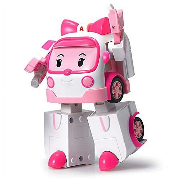 Robocar Poli - Ambre (Jouet de Robot de Transformation)