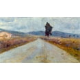 thumbnail image 2 of Modigliani, Amedeo 24x15 Gold Ornate Wood Framed with Double Matting Museum Art Print Titled - Number 18, 2 of 4