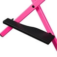 thumbnail image 5 of Byootique 28" Height Tall Director Chair Folding Artist Makeup Beauty Salon Pink, 5 of 11
